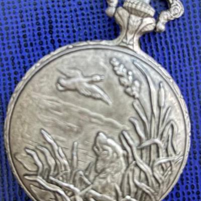 Taschenuhr mit Jagdszene - thumb