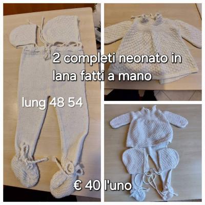 completo neonato lana - thumb
