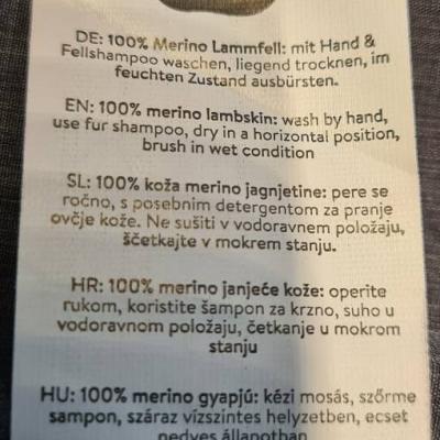 100%-Lammfell Muckisack - thumb