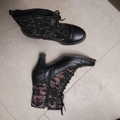 Schuhe für Dirndl, Größe 39 - thumb