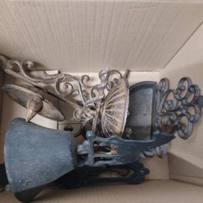 Türglocke Pferd und Wandfutterschalen für Vögel - thumb
