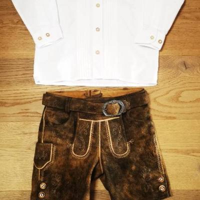 Lederhose + Bluse + Socken - thumb