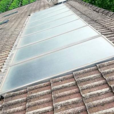 Solarthermie-Anlage (Wassertank, Solarpanels, Hydraulik, Steuerung) - thumb