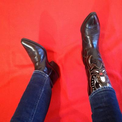 Stiefel Cowboy Größe 41 - thumb