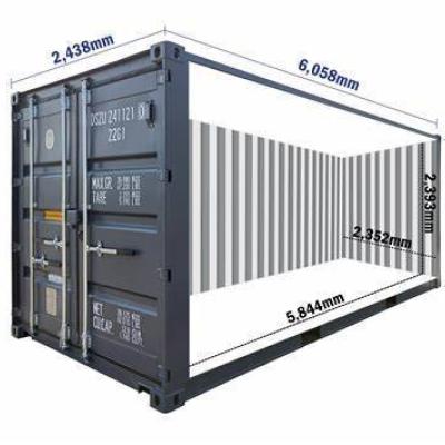 Seecontainer / Lagercontainer 20FT First Trip NEU! Lieferung möglich! - thumb