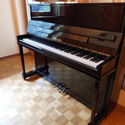 Wandklavier zu verkaufen, aktuelle Begutachtung vorhanden - thumb