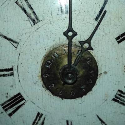 Wanduhr, antik - thumb