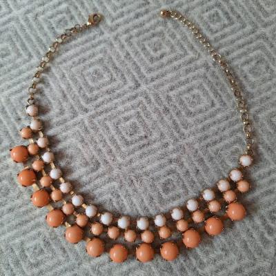 Bunte Statement-Kette | Gold - thumb