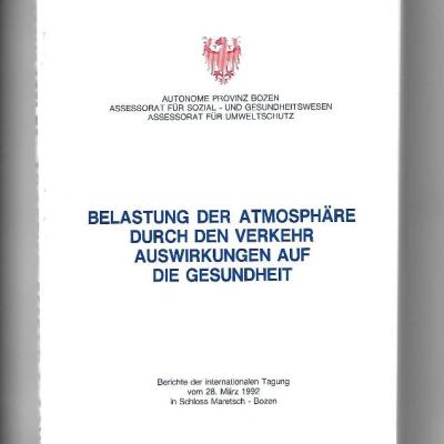 Belastung der Atmosphäre durch den Verkehr - Inquinamento atmosferico - thumb