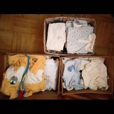 Neugeborenen Jungen Bekleidung💙 ab Größe 56 bis Kleidergrößen 74 - thumb