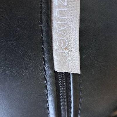 2 - Zuiver Feston Armlehnstühle – schwarz - PU Leder - thumb