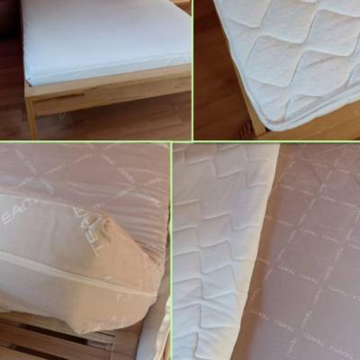 Bett Vollholz mit Matratze 120x200cm Team 7 - thumb