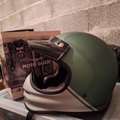 Helm Moto Guzzi Adven Vintage NEU - thumb