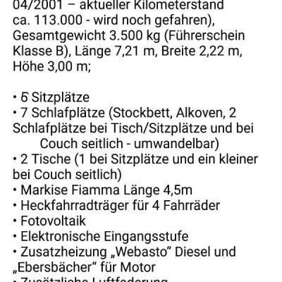 Wohnmobil zu verkaufen - thumb