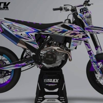 Dekor für Husqvarna SM 125ccm Baujahr 2012 - thumb