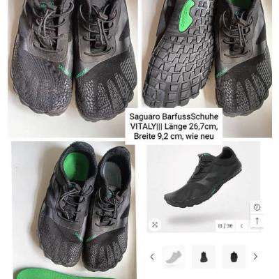Barfußschuhe Saguaro Größe 41, ISL 26,7 BREITE 9,2 - thumb