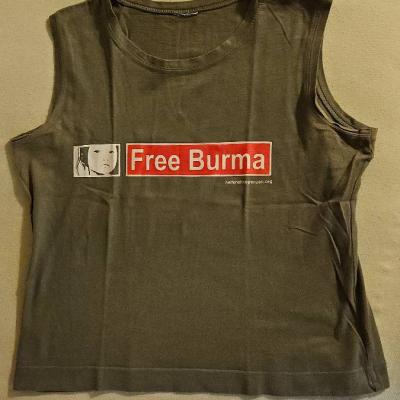 T-shirt "Free Burma" in S - thumb