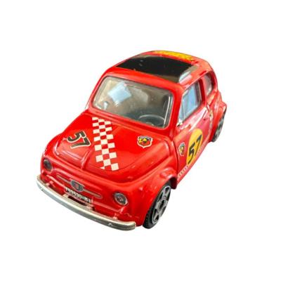 Fiat 500 Modellauto Burago 1:43 – Rennversion mit Nr. 57 - thumb
