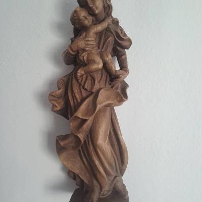 geschnitzte Madonna - thumb