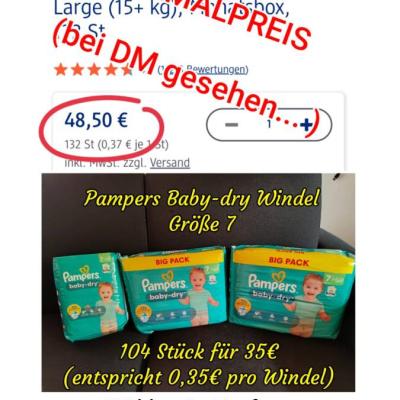 Pampers Windeln - thumb