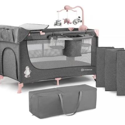 Kinderkraft Joy 2 Acc Kinderbett, 3 in 1 Kinderreisebett neuwertig - thumb