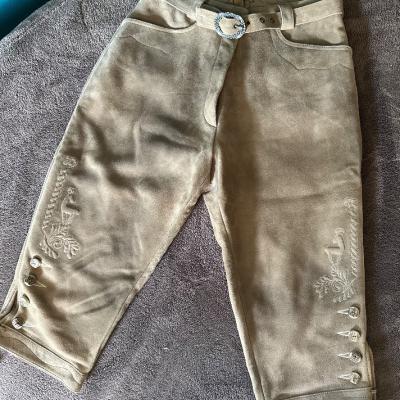 Damen Lederhose 3/4 - thumb