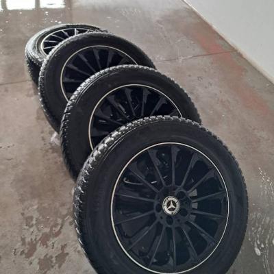 Alufelgen für Mercedes GLC mit Winterreiffen  günstig abzugeben - thumb