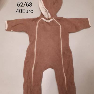 2 Popolini Wollfleece Overal, nur für ein Kind verwendet - thumb