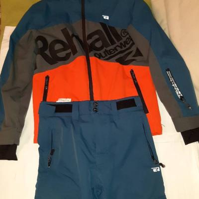 zweiteiliger Skianzug Marke REHALL Gr.152 - thumb