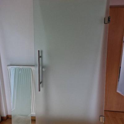 Glastür mit Oberlicht - thumb