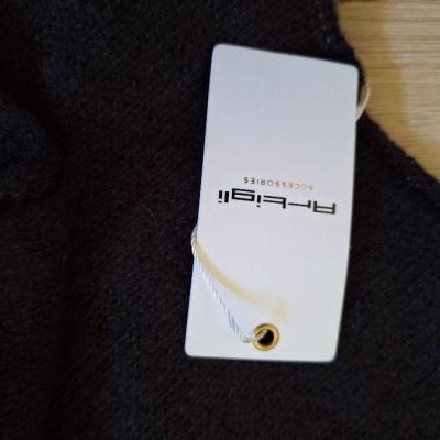 Neuer Schal schwarz elegant Artigli - thumb