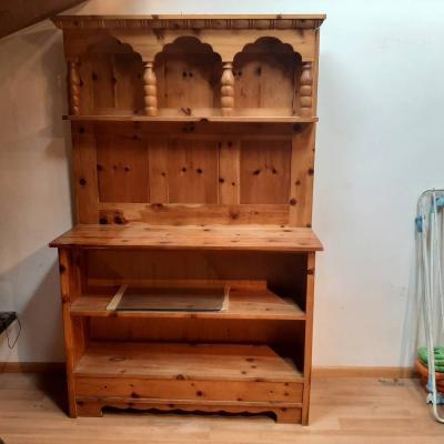 Vitrine Bauernschrank aus Zirbe - thumb