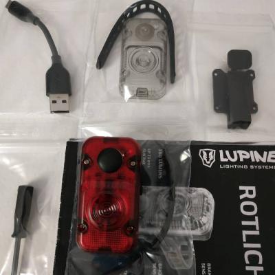 SEHR STARKES ROTES RÜCKLICHT LUPINE 2W 160 Lumen - thumb