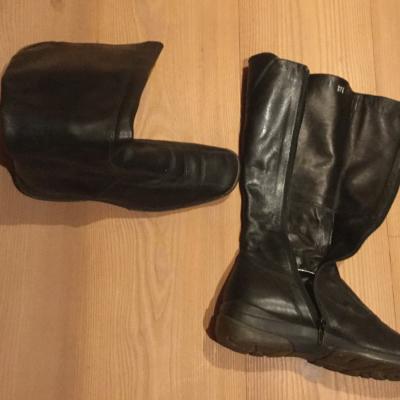 Damenstiefel echt Leder - thumb