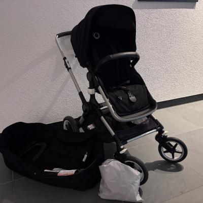 Kinderwagen Bugaboo Fox2 in Schwarz (Modell 2021) - thumb