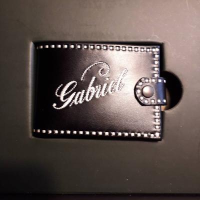 Herrenbrieftasche "Gabriel" - Sarner Federkielstickerei - thumb