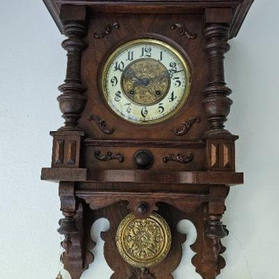 Antike Wanduhr - thumb