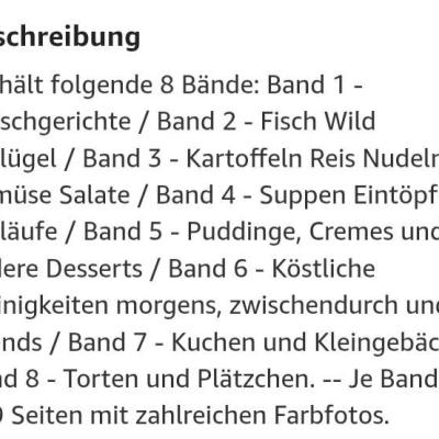 Dr.Oetker Kochbücher von A - Z - thumb