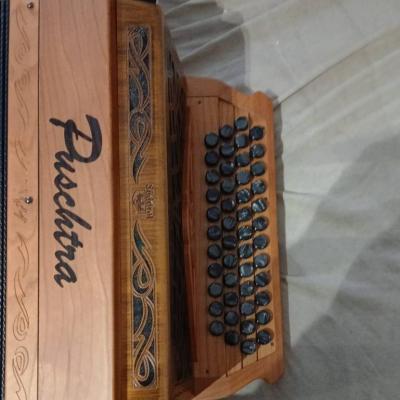Sterische Harmonika G-C-F-B 4 reihig - thumb
