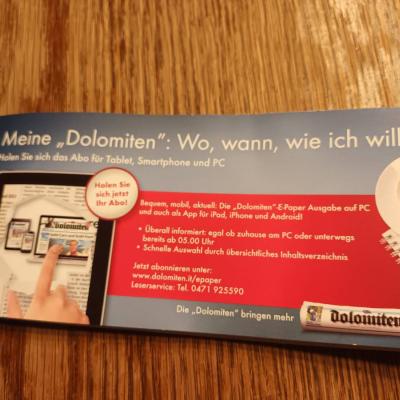 Tiket für Luis aus Südtirol - thumb