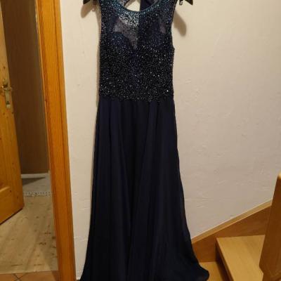 Ballkleid dunkelblau - thumb