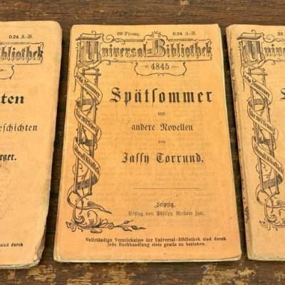 3 Taschenbücher aus den 1860er Jahren - thumb