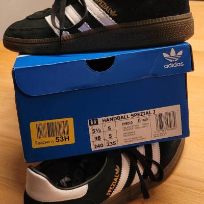 Adidas Handball Spezial Gr. 38 schwarz - thumb