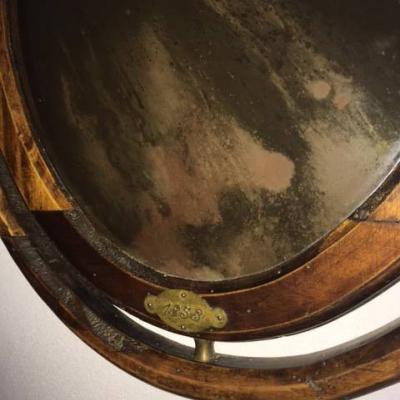 Antiker Spiegel (verraucht) von 1853 - thumb