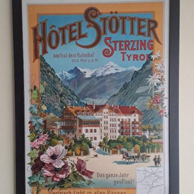 Litografie hotel stötter sterzing - thumb