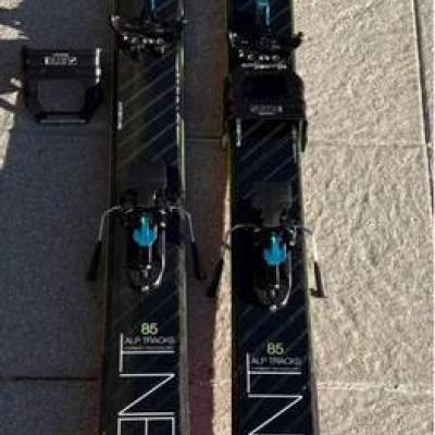 Skitouren Ski Movement Alp Tracks mit Bindung, Harscheisen - 2x Felle - thumb