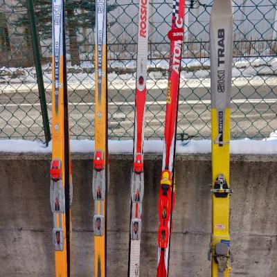 Verschiedene langlaufschi - thumb