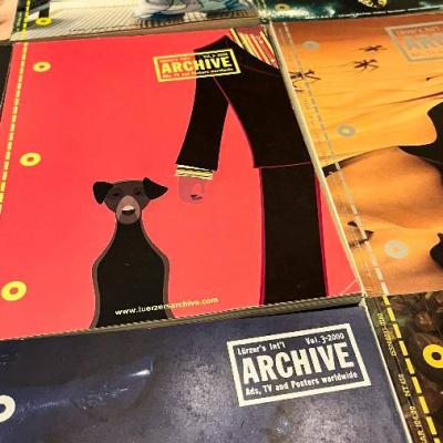 COLLECTION Lürzer's ARCHIV (Ads, TV, Posters world-wide) '95, '97, '00 - thumb