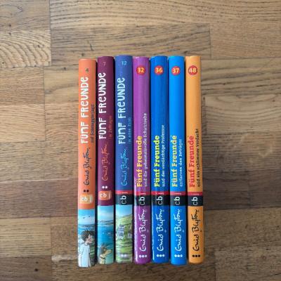 Fünf Freunde gebundene Bücher - thumb
