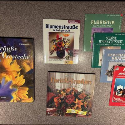 Bastelbücher - Floristik, Blumensträuße, Kerzen, Gestecke usw. - thumb